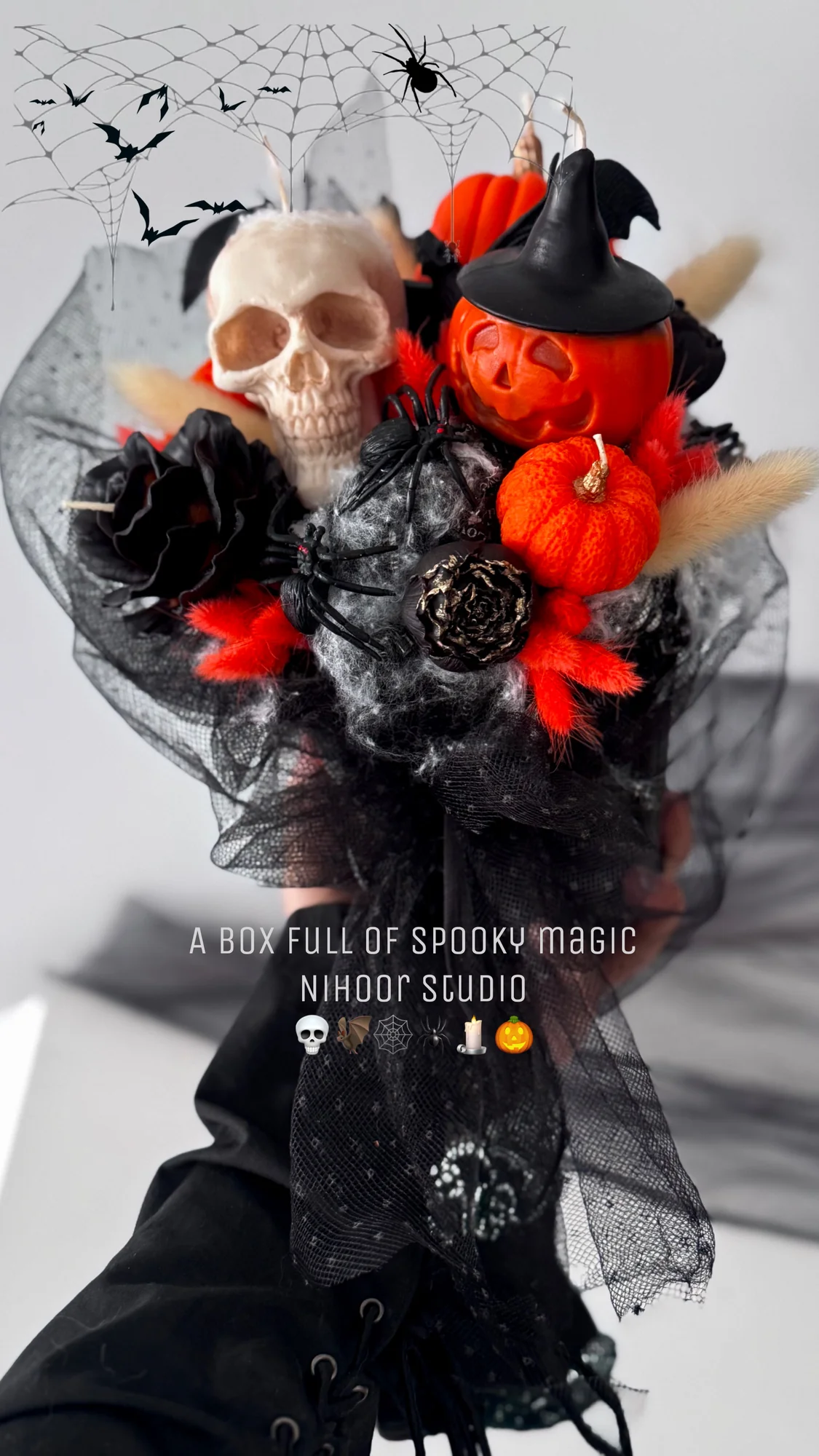 Halloween Flower Basket